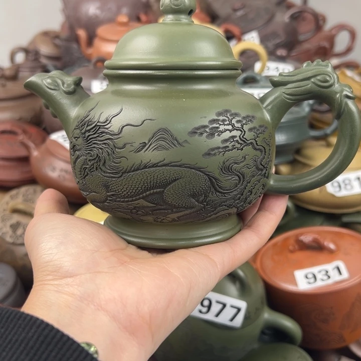 紫砂茶壶盖子微晃