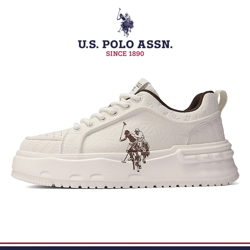 男生鞋子男款秋季新款男士小白鞋潮流百搭透气运动休闲厚底板鞋