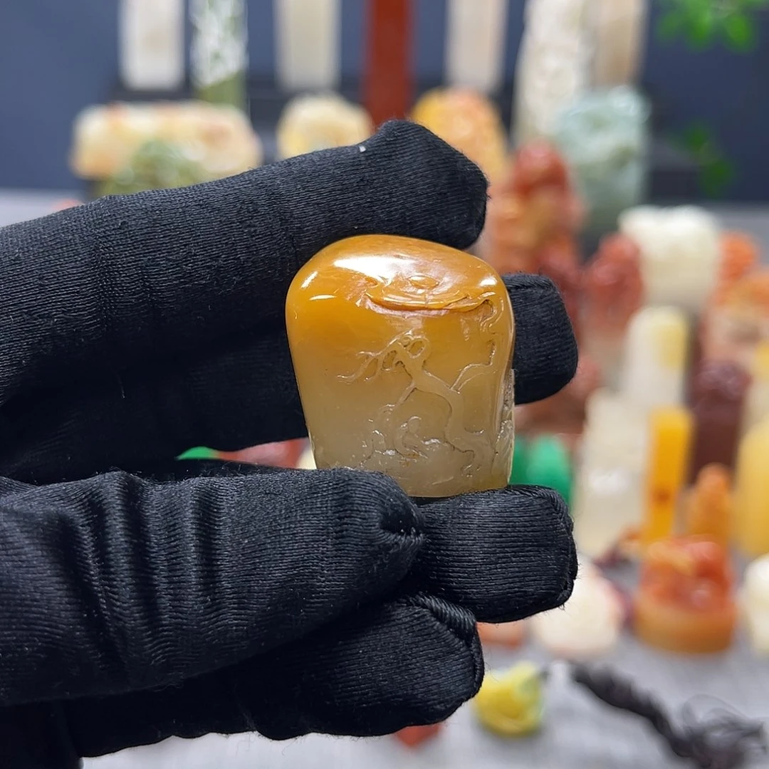 寿山石印石包邮包刻7369