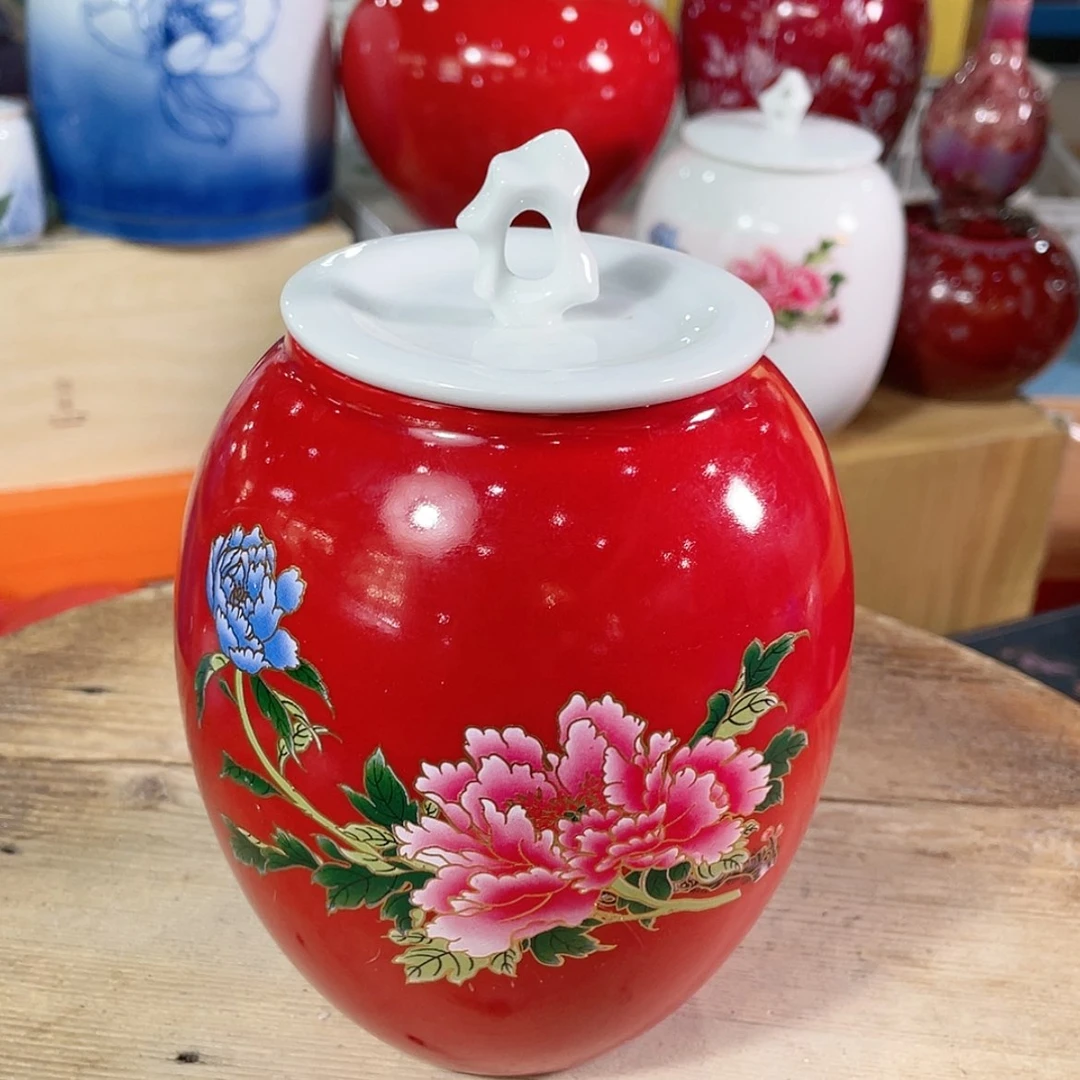 【闪购商品】罐陶瓷茶叶罐密封罐