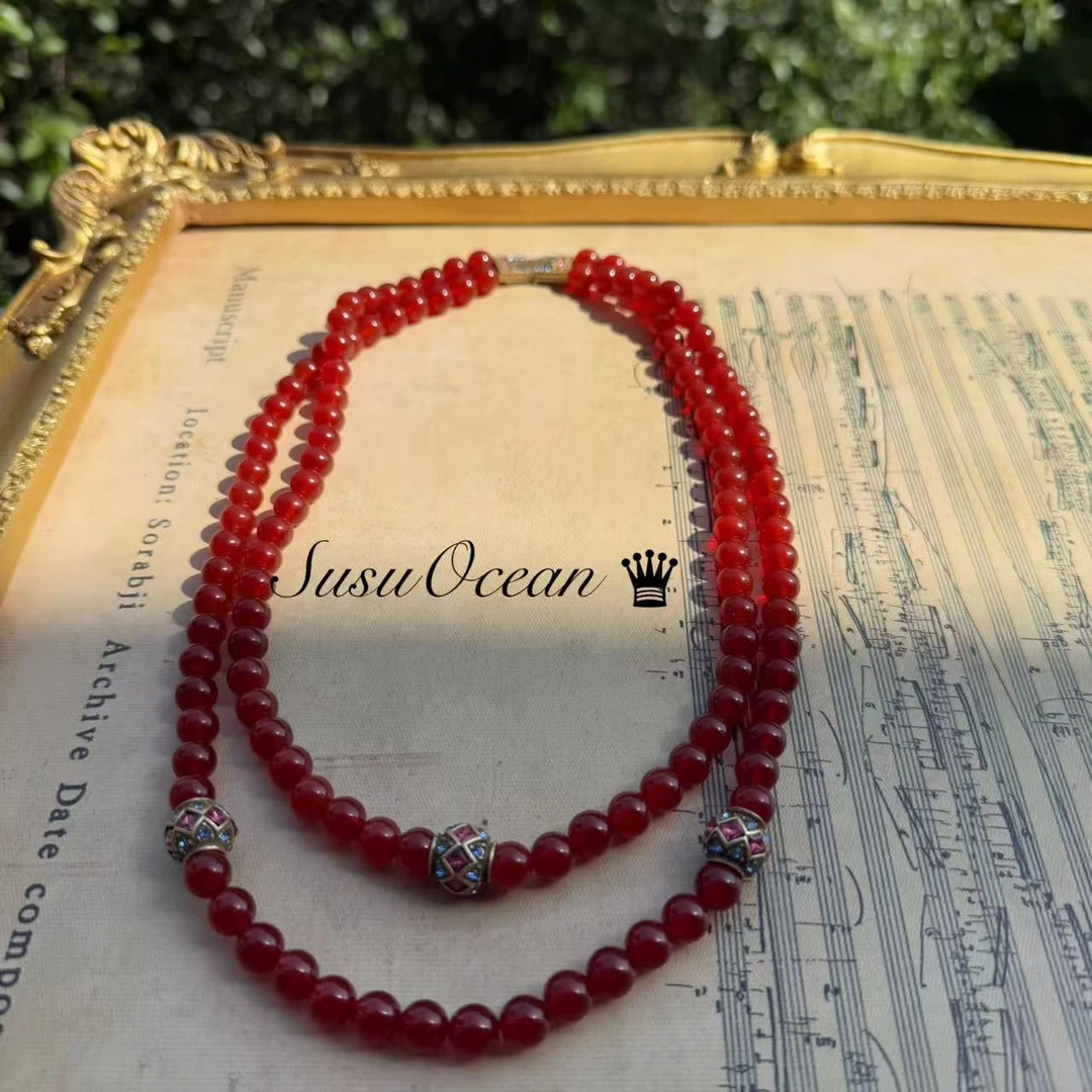 铜合金仿珍珠项链 【1199】SusuOcean经典珍藏