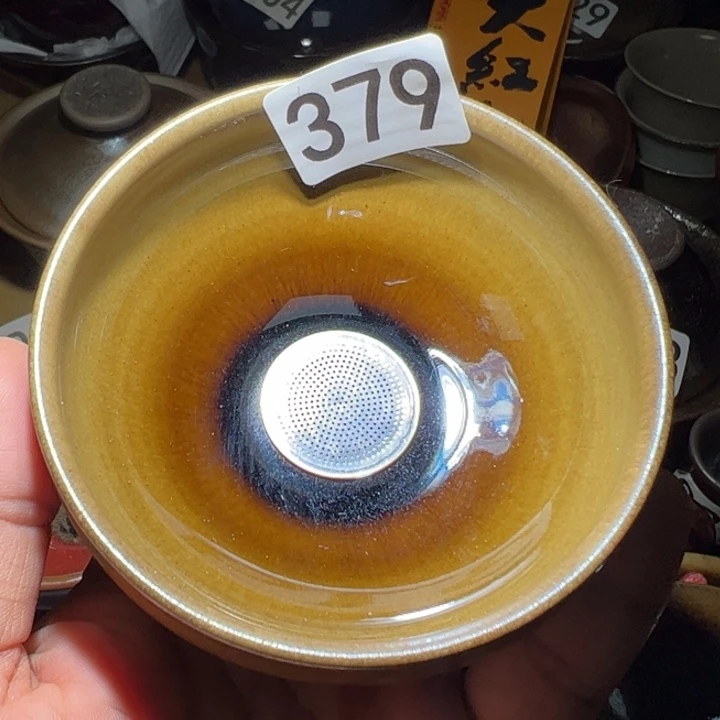 天***心茶盏艺盏阁主人杯家里放漏379