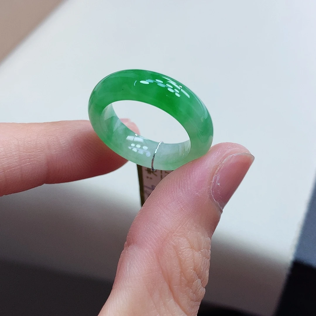 翡翠戒指未镶嵌15号