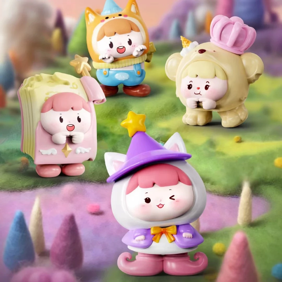 【拆盒】淘气包童话历险系列迷你盲盒潮玩踩数字