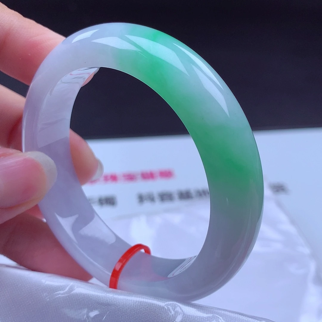 翡翠未镶嵌手镯手镯000961