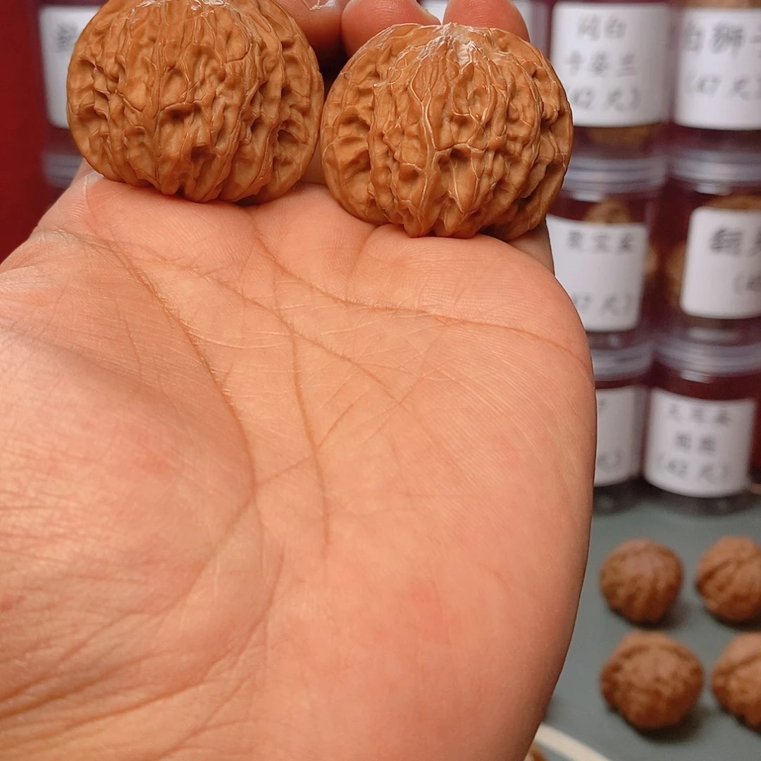 核桃把件41尺寸全品山地磨