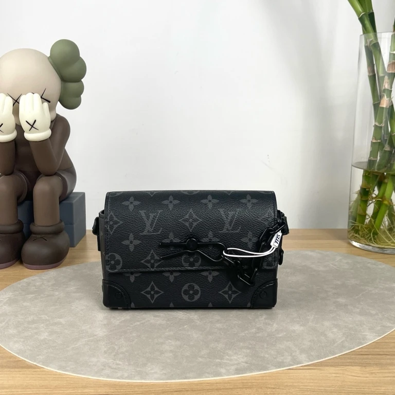 99新 LouisVuitton/路易威登 【九筒奢品】Steamer芯片款斜挎包0297