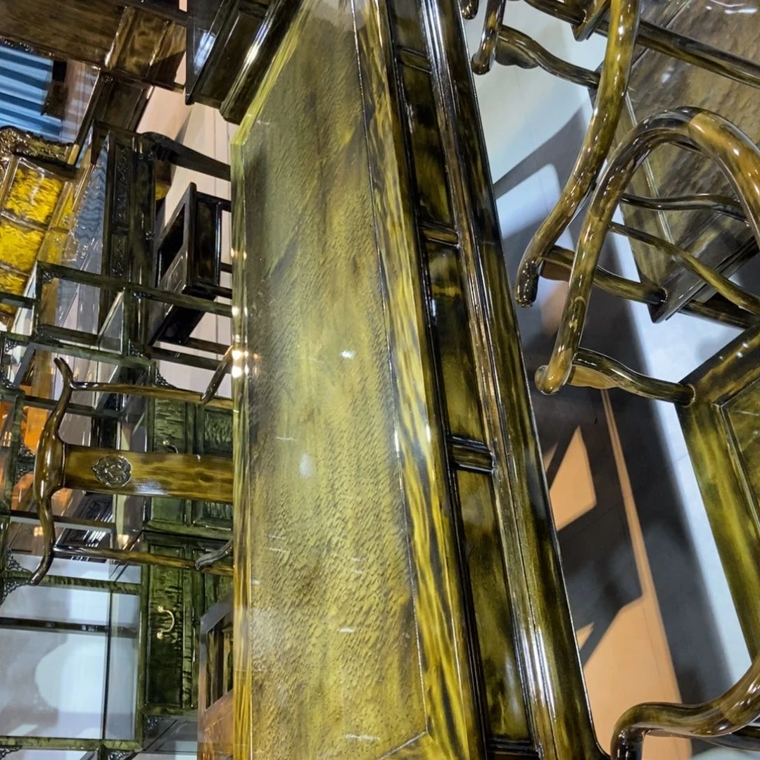 楠木198干泡茶桌八件套