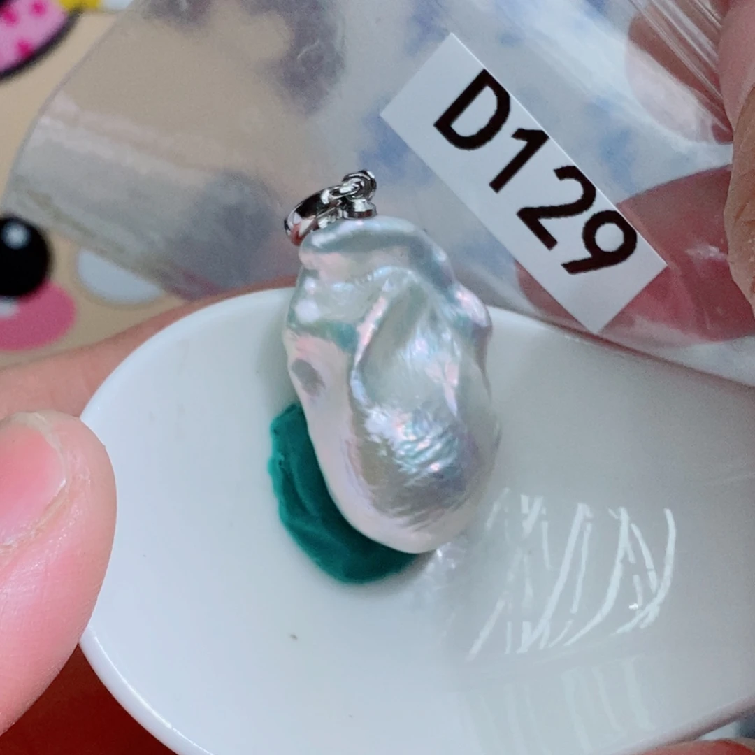 银S925镶嵌淡水珍珠其他