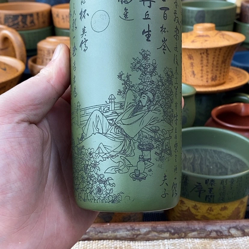 【闪购商品】紫砂杯子宜兴全手工紫砂杯