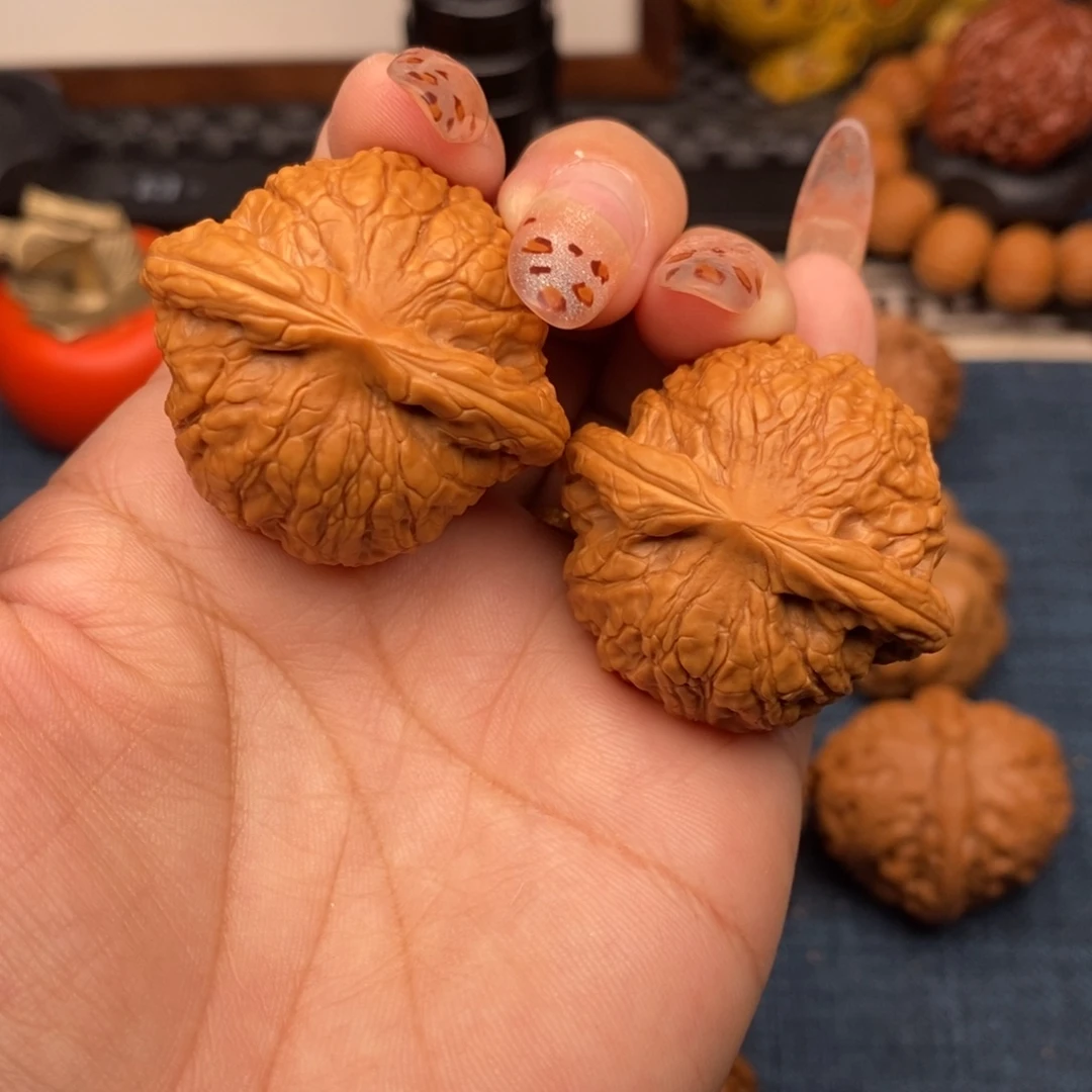 文玩核桃吊坠乾隆磨全品38尺