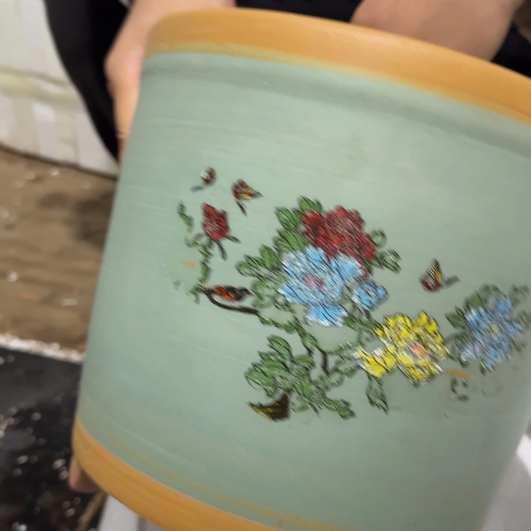 花盆紫砂瑕疵也不算