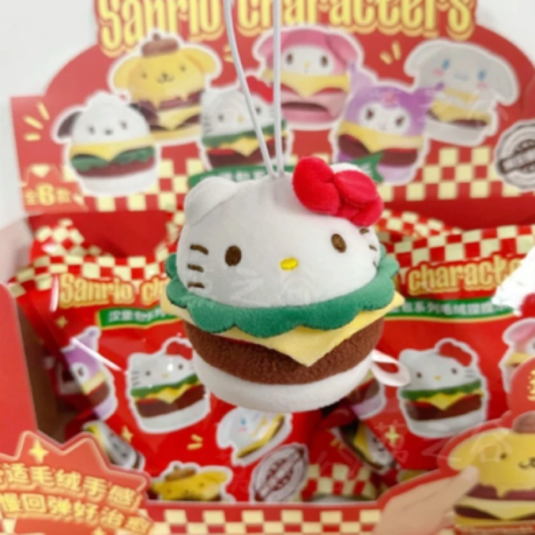 三丽鸥《官方正品》汉堡捏捏乐系列盲盒