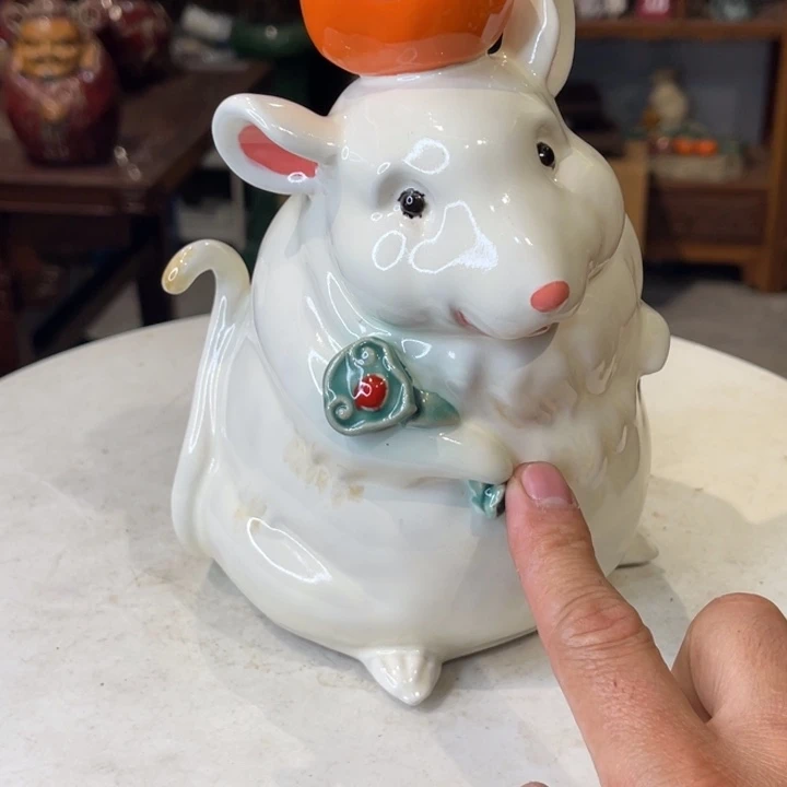 石湾公仔衬托盆景