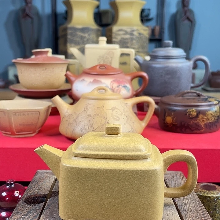 茶杯紫砂四方德钟