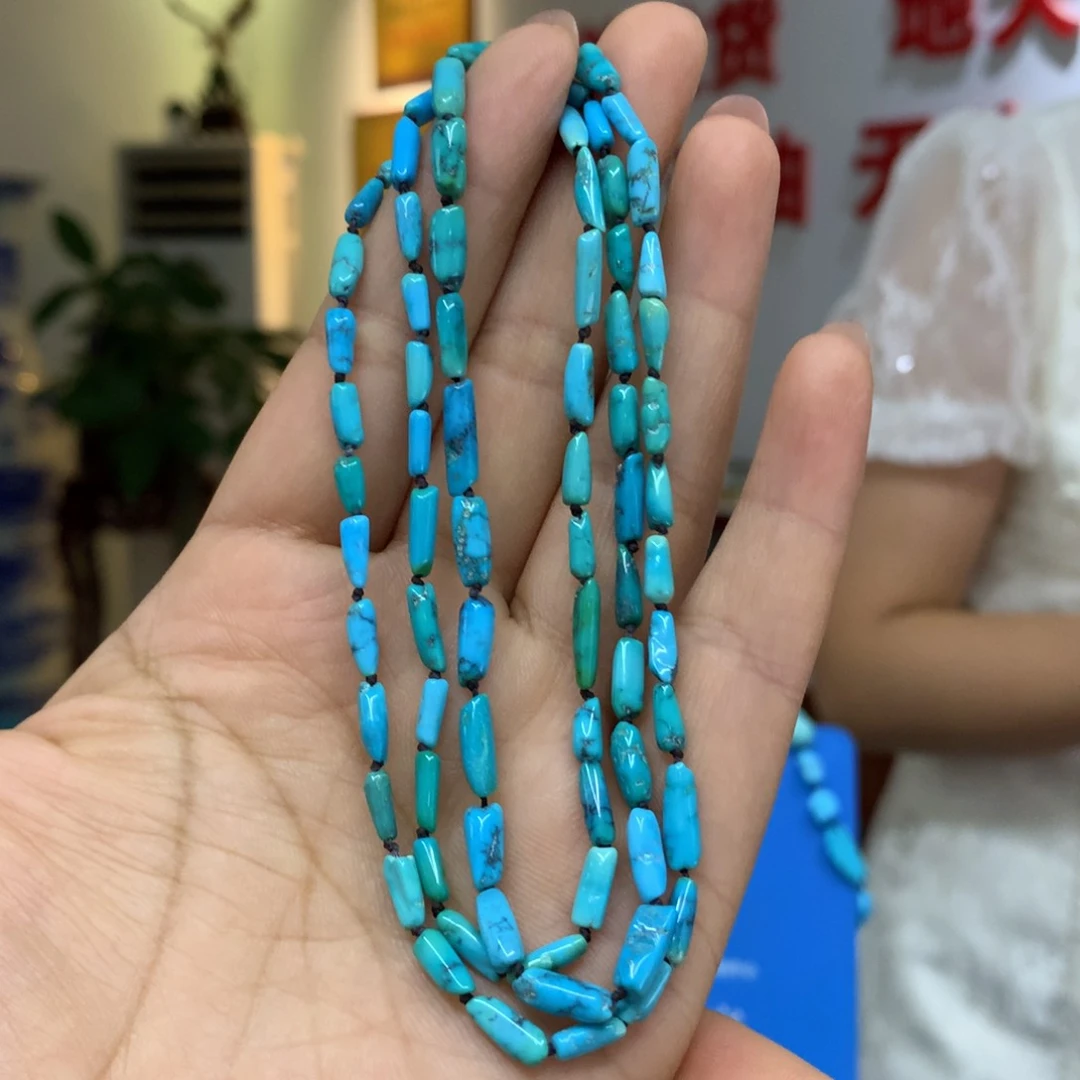 绿松石未镶嵌长链