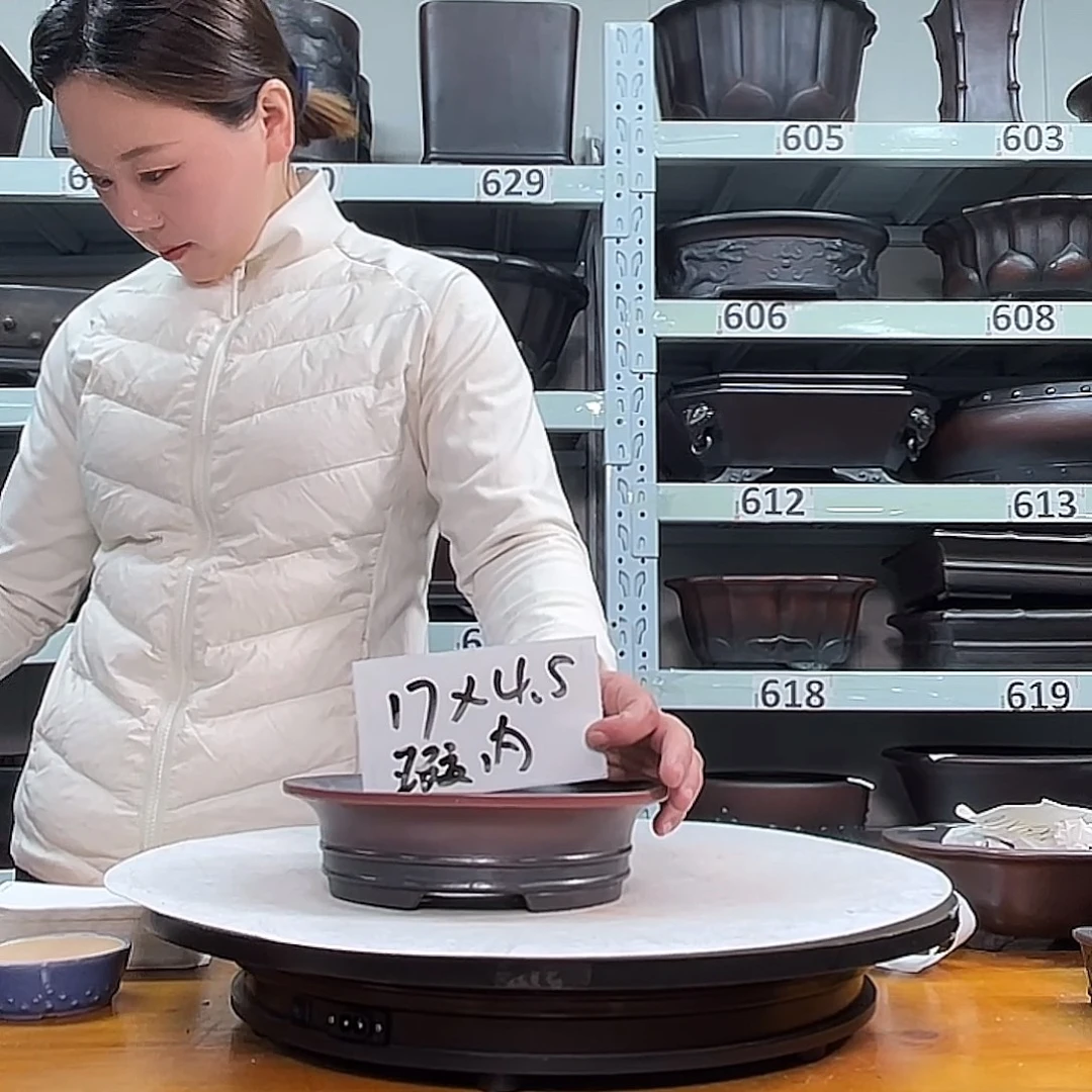 紫砂花盆宜兴紫砂26号