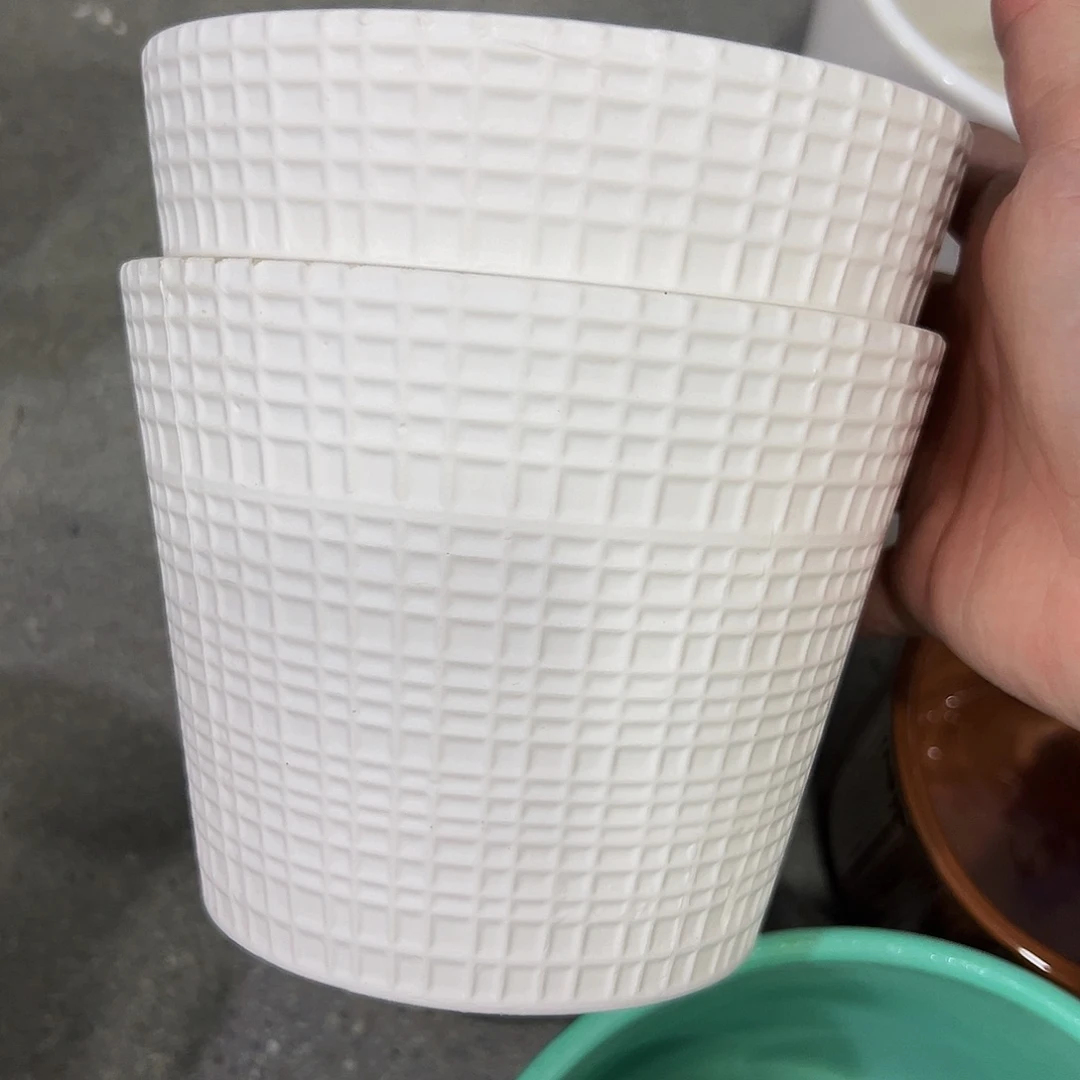 外贸尾单陶瓷花盆凑10米包邮