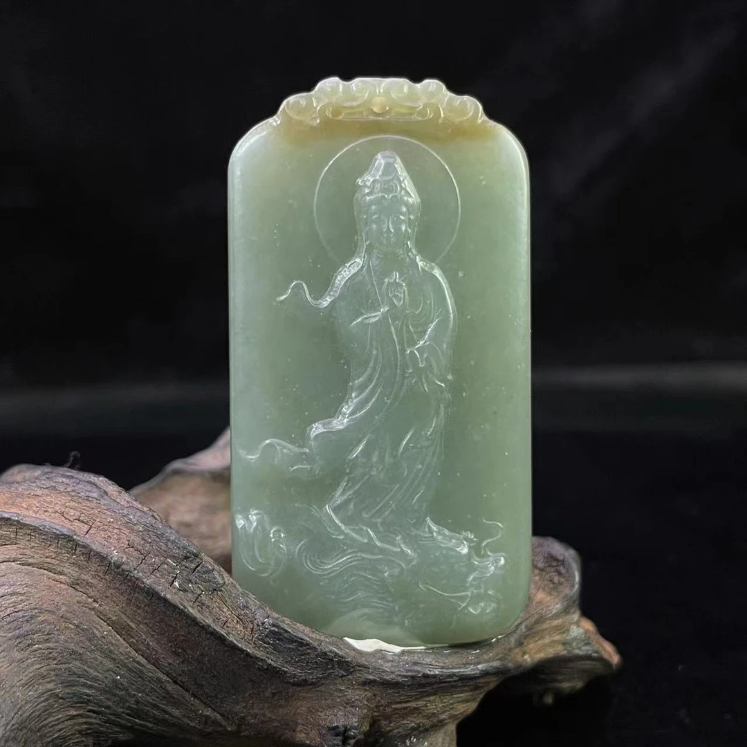 A873 和田玉吊坠 XK331205