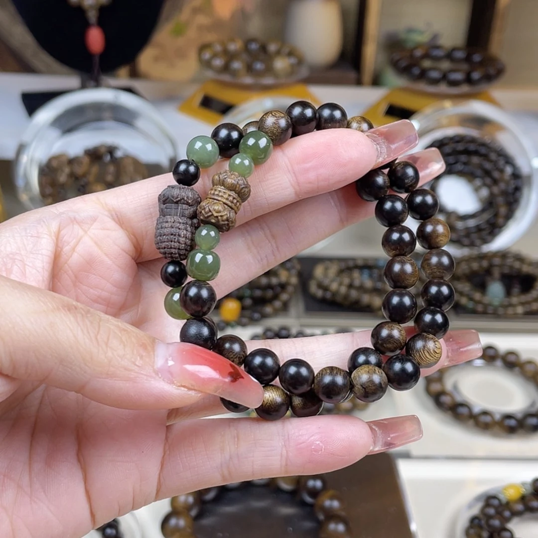 【闪购商品】沉香手串榕*越南沉香紫棋