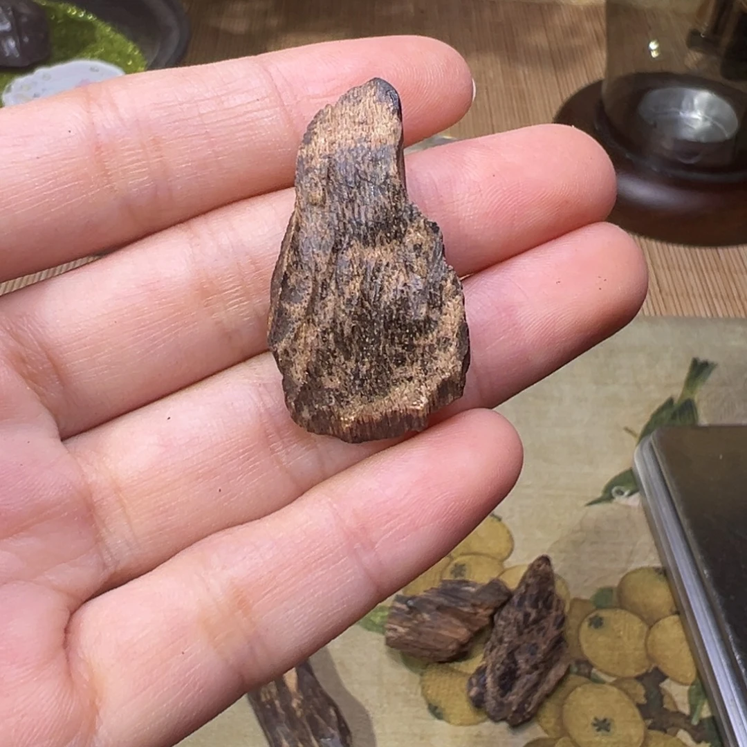 木海南大山沉水熟结老包头1.9克