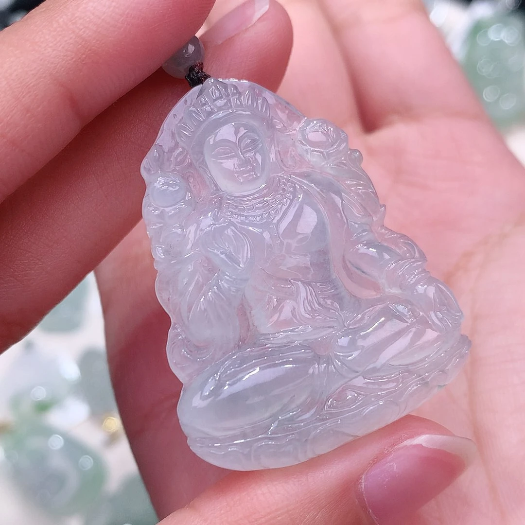 颈饰未镶嵌翡翠41.5-32.2-5.4