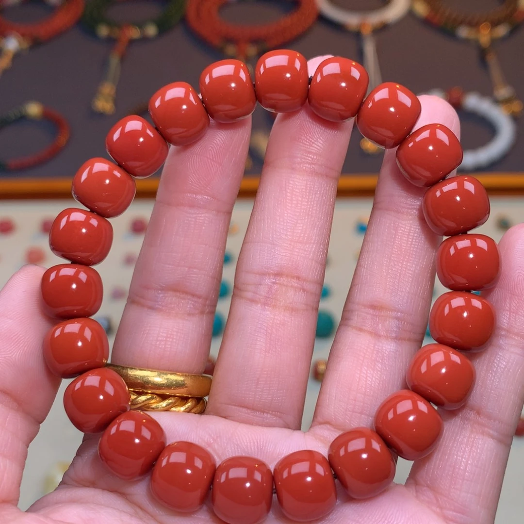 南红玛瑙未镶嵌颈饰