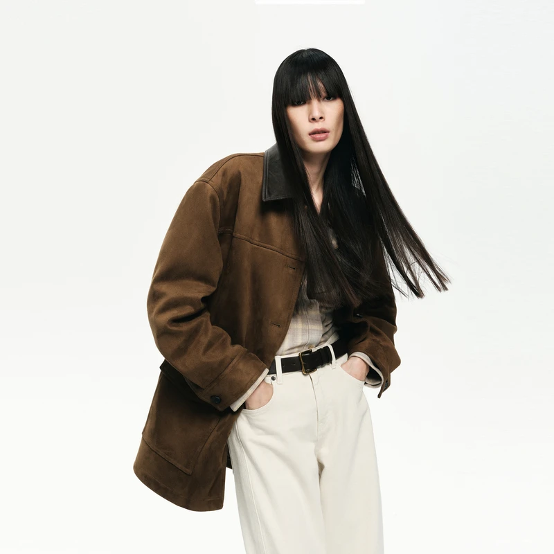 MOCO羽绒服2025冬新品90鸭绒衬衫式【轻暖漫游系列】MBE4EINT18