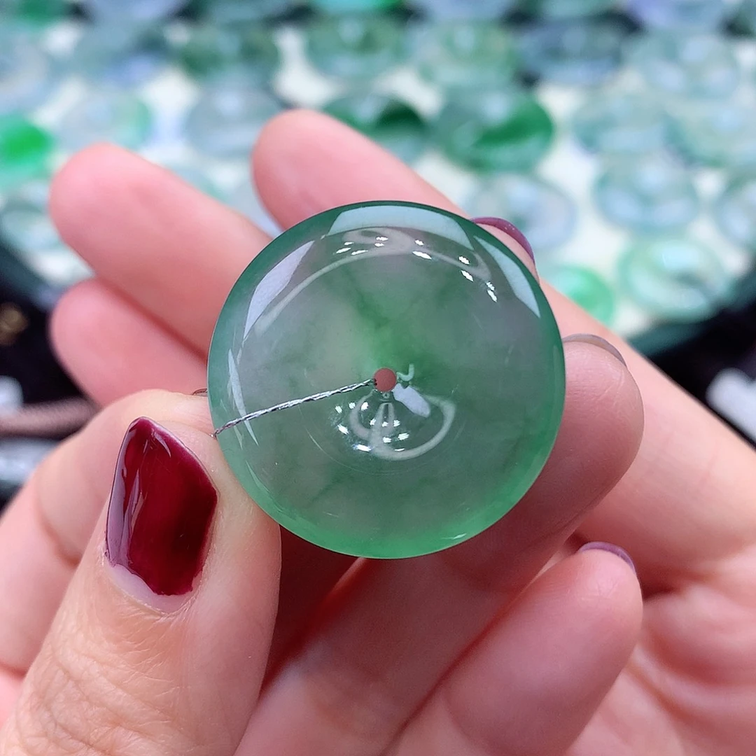 颈饰未镶嵌翡翠编号74-尺寸25/6