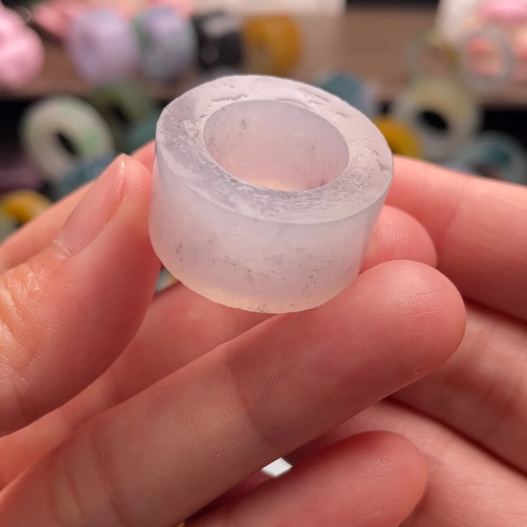 定制翡翠未镶嵌戒指