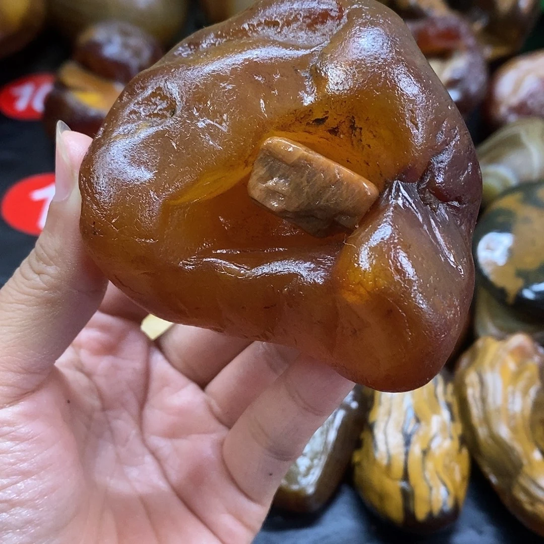 玛瑙/玉髓未镶嵌手把件