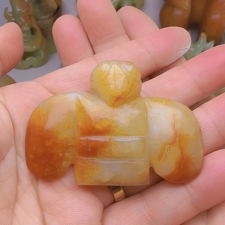 和田玉吊坠(不含链)未镶嵌