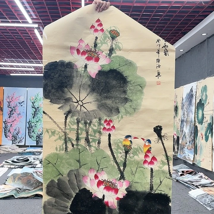 国画无毛或被短柔毛和无