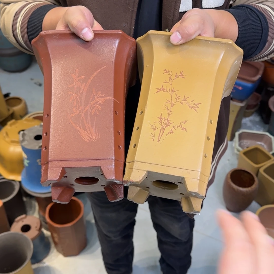 紫砂花盆口径15.20口径