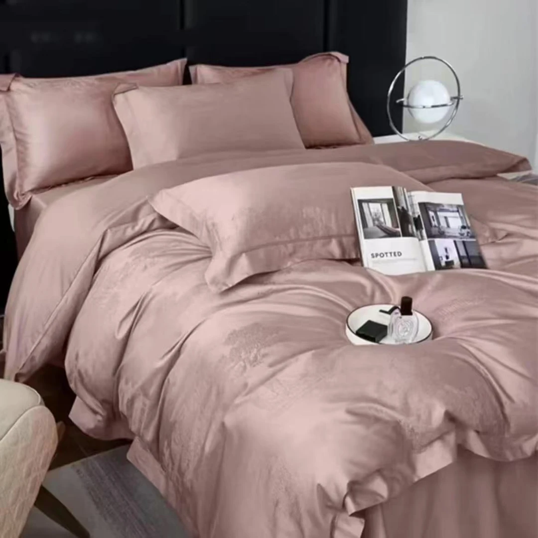 【梦之岚】汴京-高支高密色织提花160支长绒棉四件套-爆款