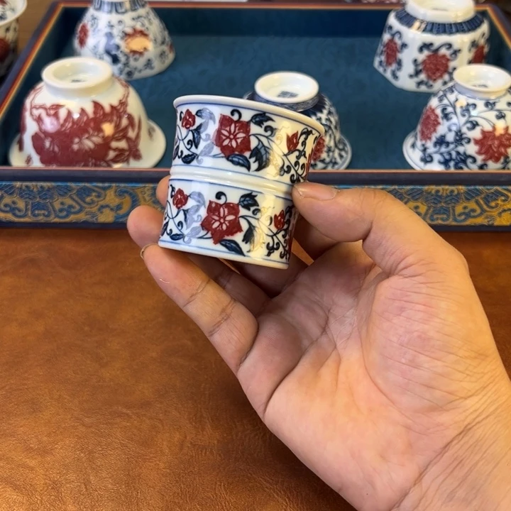 摆件景德镇茶器啊百宝箱