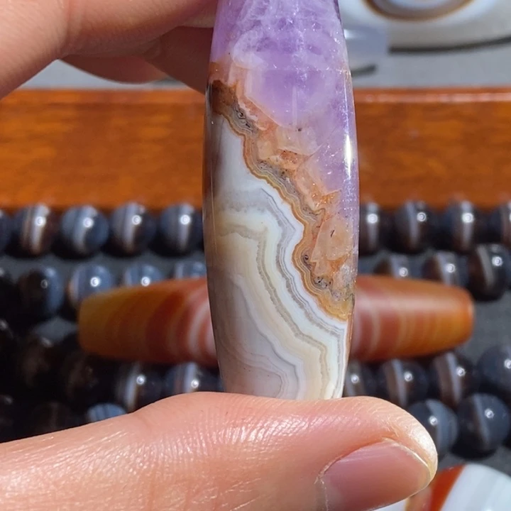 玛瑙/玉髓未镶嵌项链