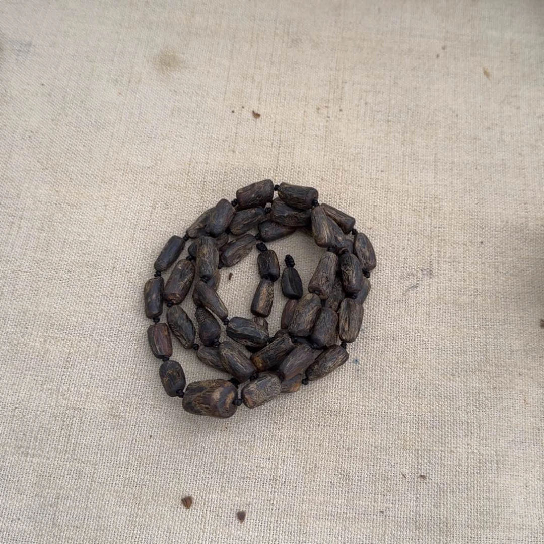 沉香木手串绿奇楠沉水留疤多圈约0.8+36多样性发一条