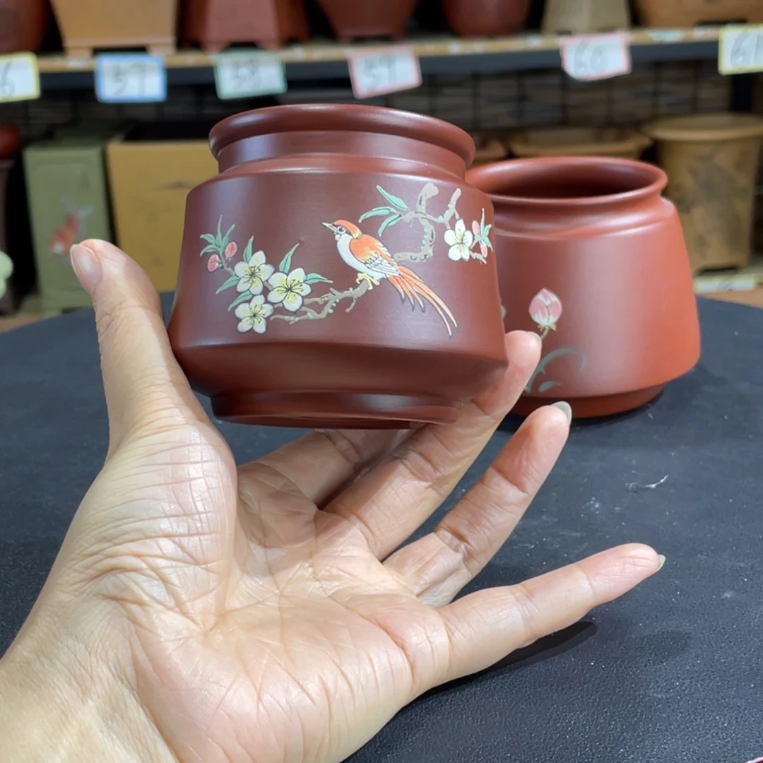 紫砂花盆紫砂我是