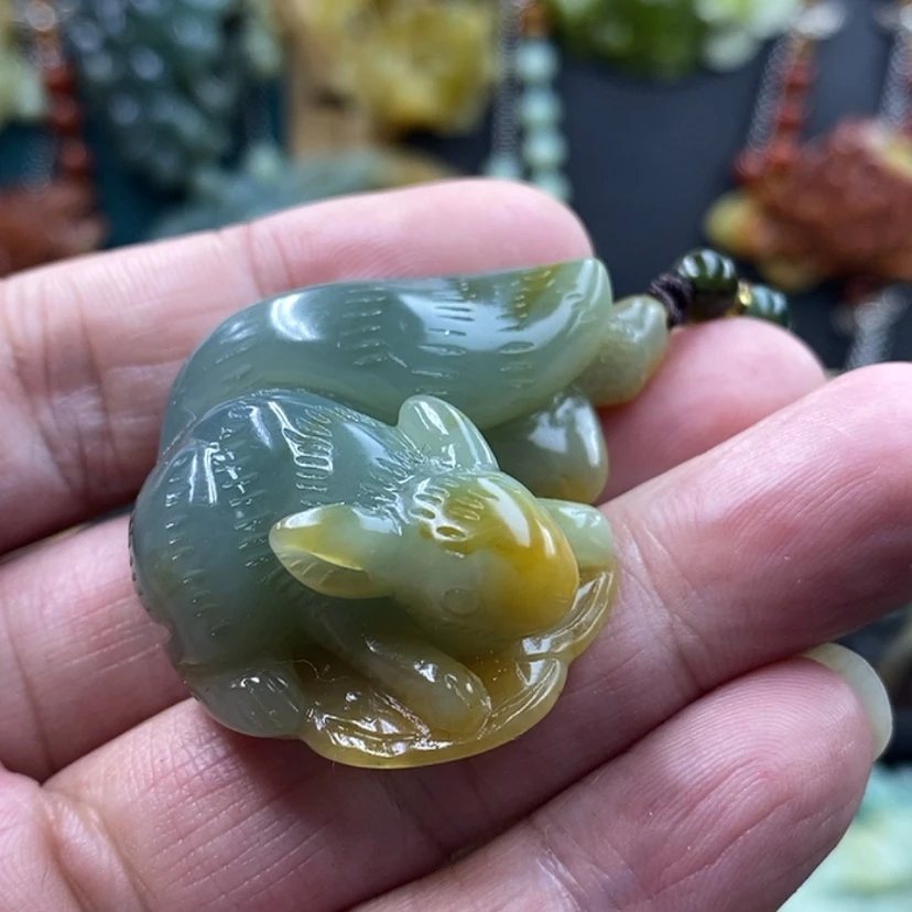 【闪购商品】未镶嵌岫玉吊坠