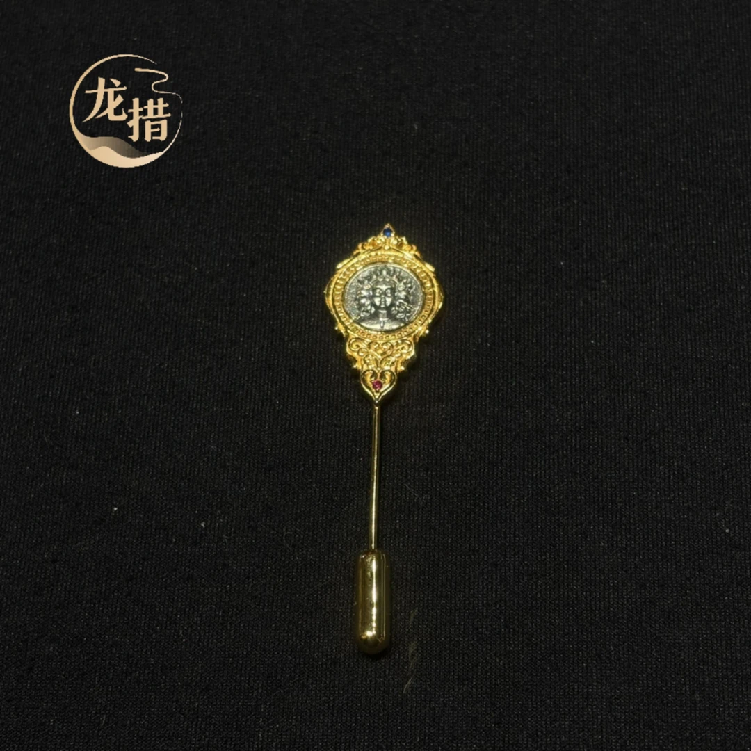 925银胸针 【龙措设计】摩利支天胸针