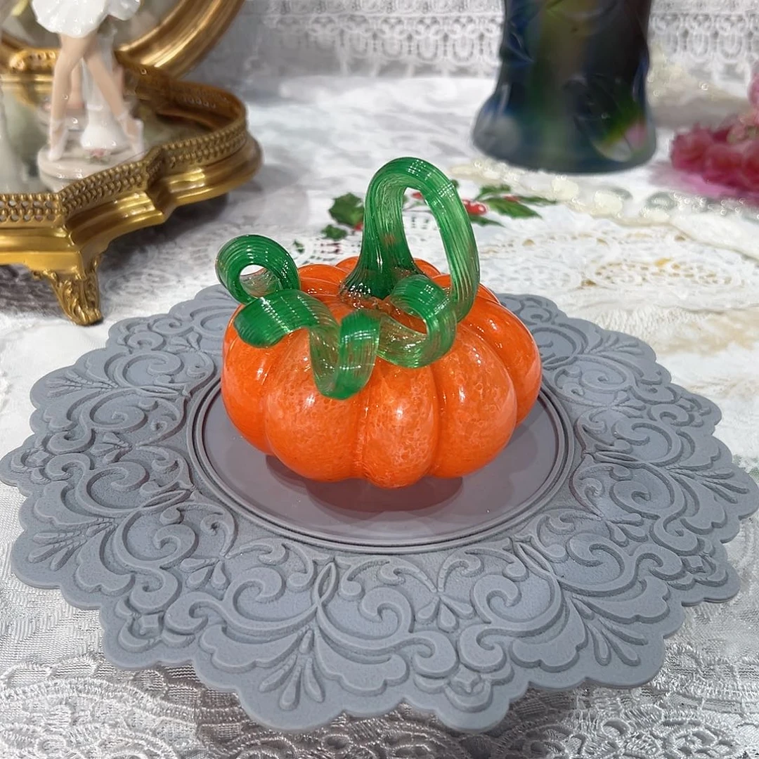 陶瓷K6026彩色南瓜摆件