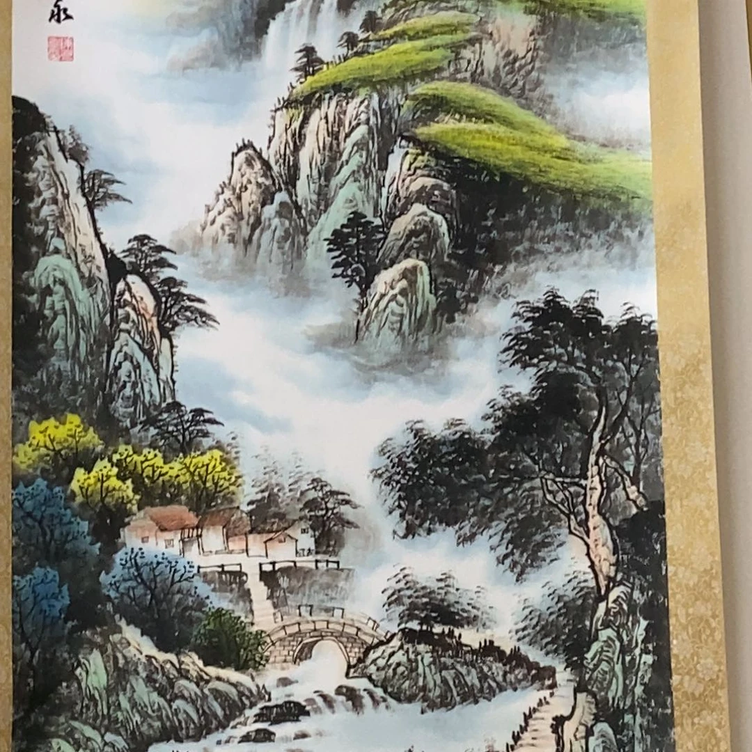 国画老师手笔手绘作品图N