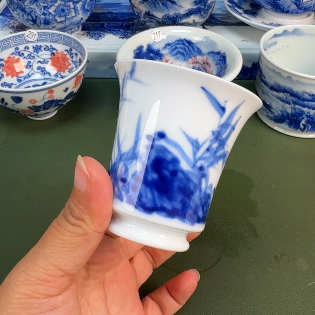 景德镇纯手绘茶具圆圆299