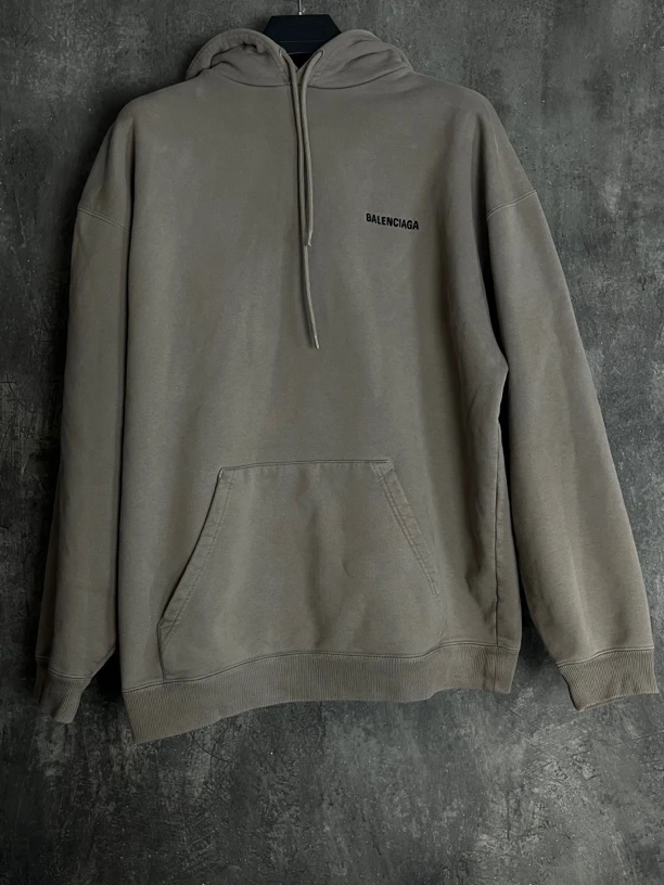 全新未使用 Balenciaga/巴黎世家 S码*1/刺绣Logo连帽卫衣/00311