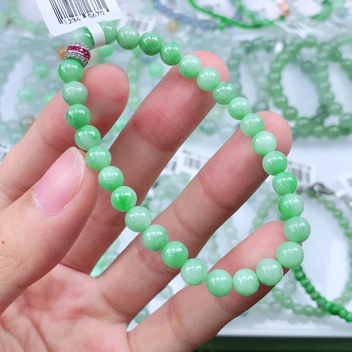 未镶嵌手链翡翠翡翠