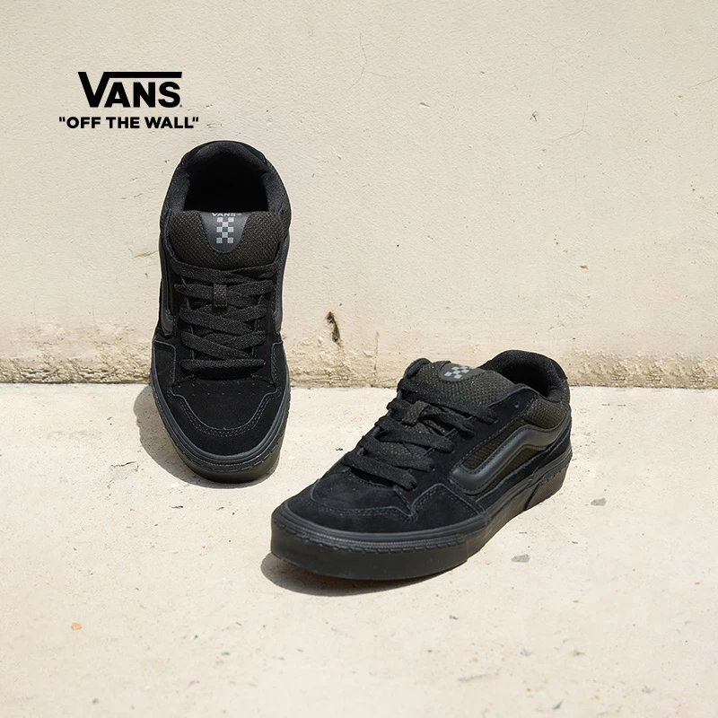 Vans范斯官方 Caldrone黑色美式复古胖胖鞋男鞋板鞋CXZBKA