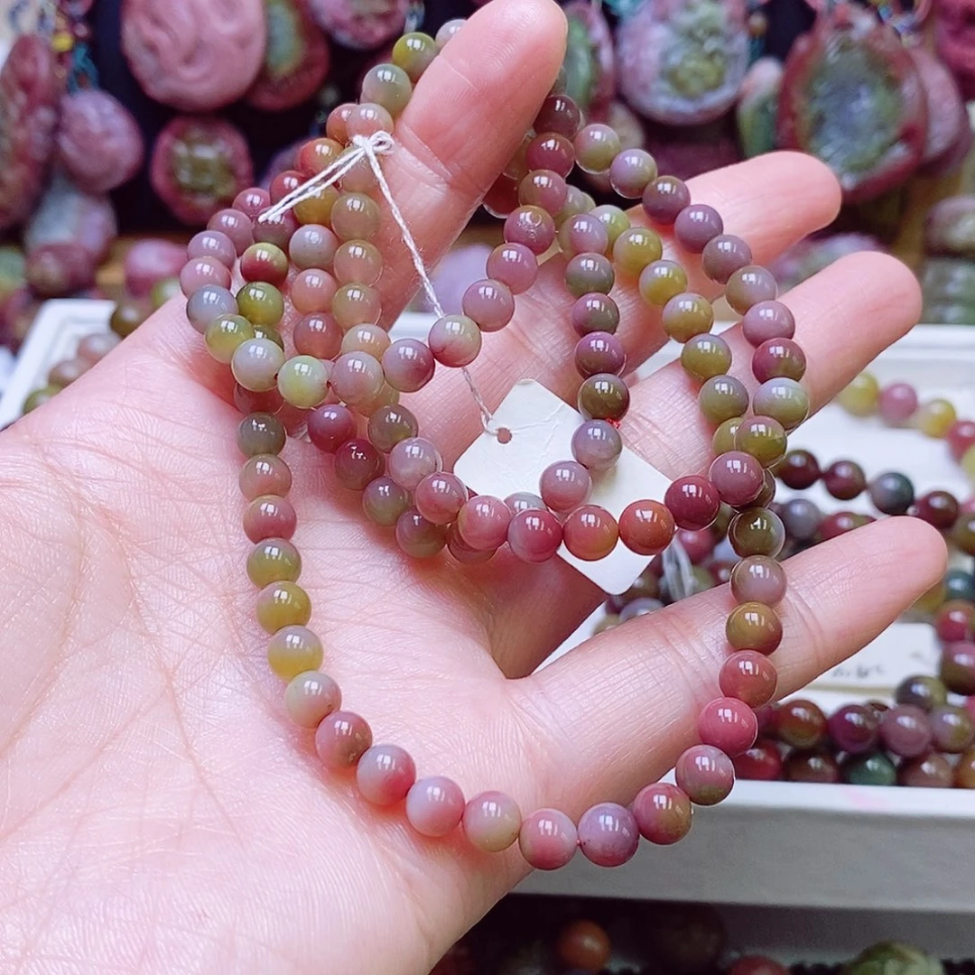 玛瑙/玉髓盐源玛瑙手链未镶嵌