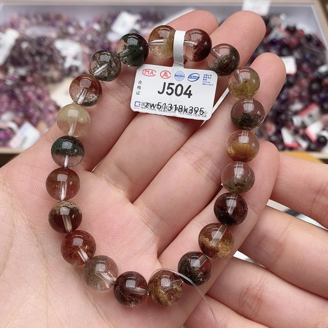 水晶手链未镶嵌一****暖J504四季幽灵9+