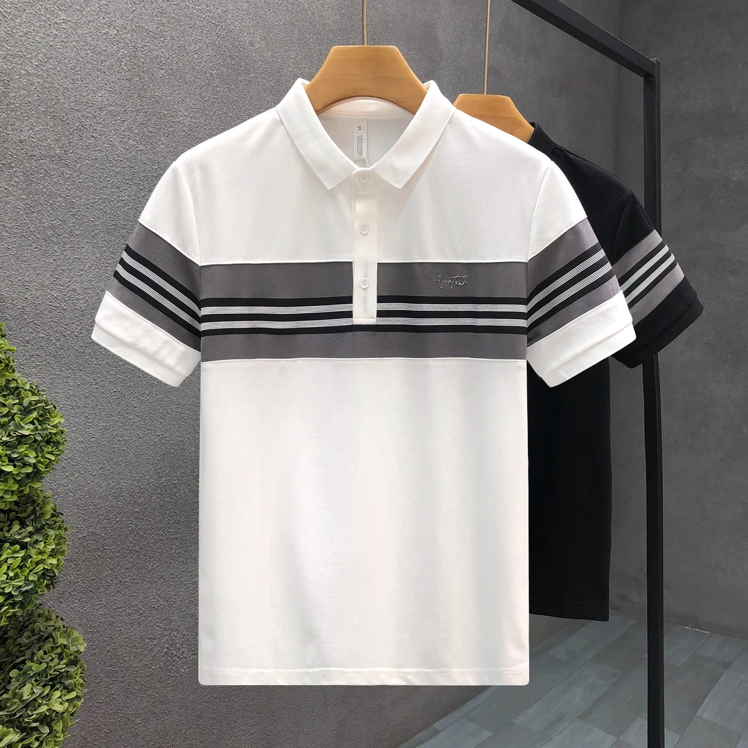 高品质带领polo衫男士短袖痞帅翻领t恤夏季新款男装年轻人半袖t